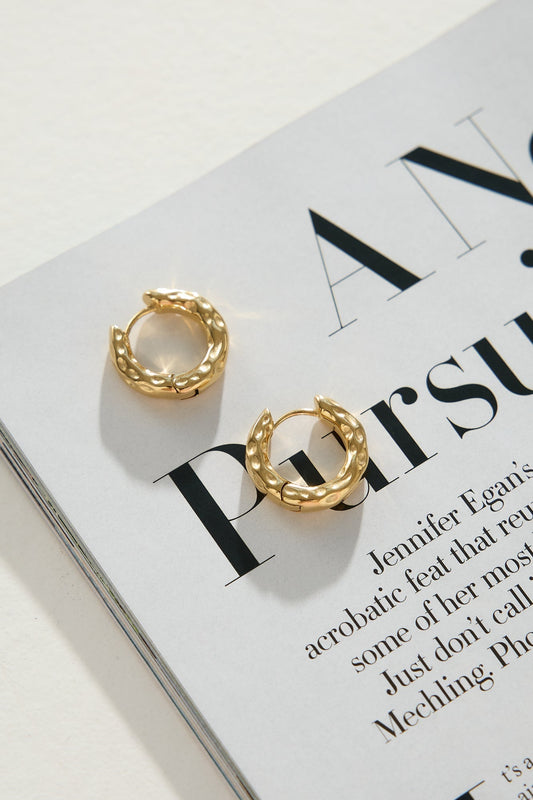 Pendientes Aros Every Girls Chapados en Oro 18k Oro