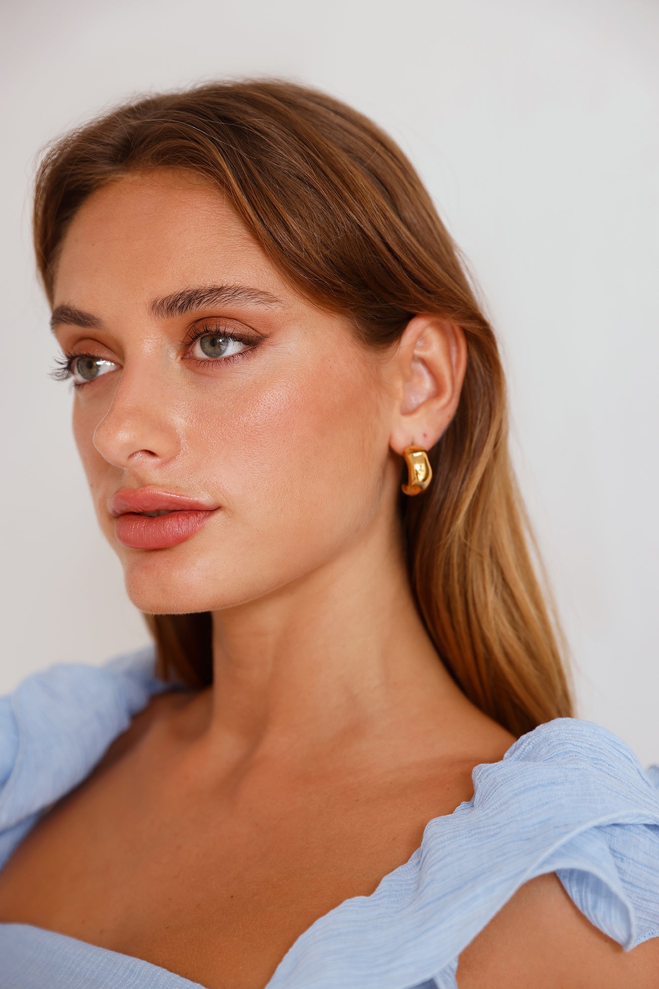Pendientes Havana Bañados En Oro 18k Oro