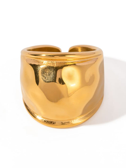 Anillo de doble cara de labios exagerados